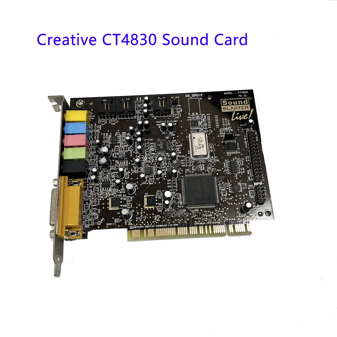 Free Shipping Original CT4830 4.1 Creative SOUND BLASTER LIVE PCI sound card support XP/WIN7