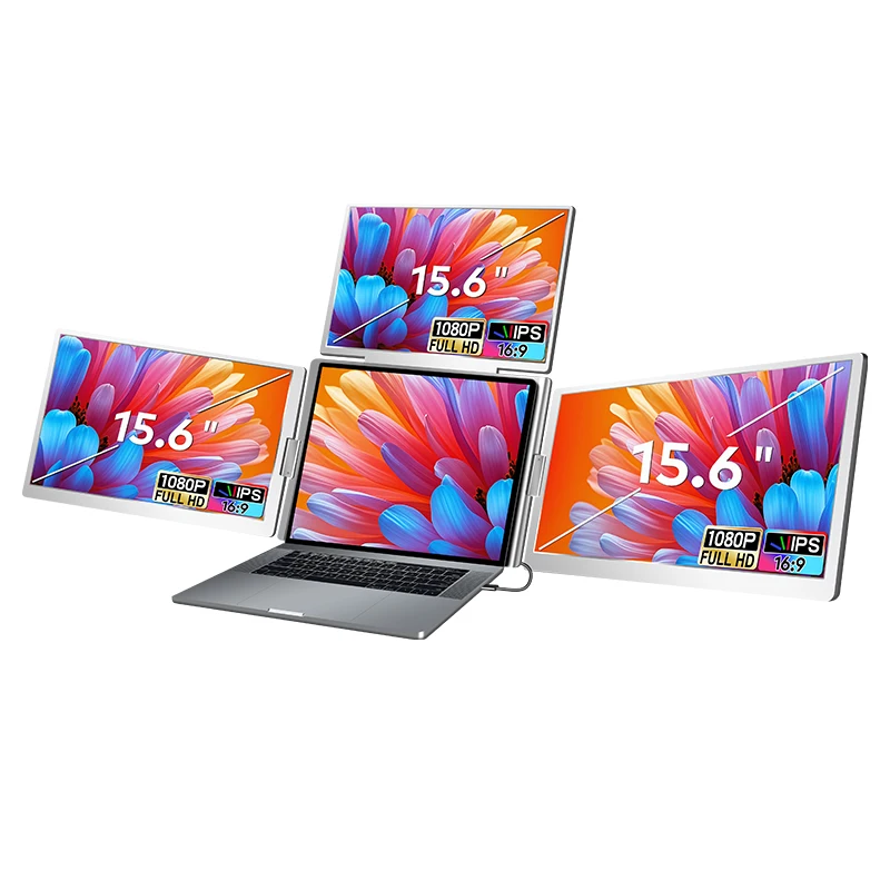 2025 New Model 15.6 Inch Gaming Portable Screen 1 Cable For 3 Screens Triple Screen Extender For Windows & Book
2025 New Model 15.6 Inch Gaming Portable Screen 1 Cable For 3 Screens Triple Screen Extender For Windows & Book