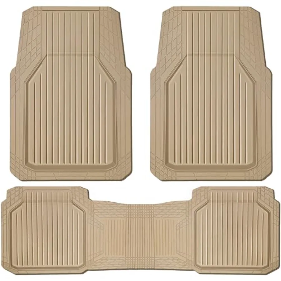 Heavy Duty Rubber Floor Mats for Car, Waterproof Liner Deep Dish Car Mats Full Sets, Universal Trim to Fit for SUV Truck Sedans
Heavy Duty Rubber Floor Mats for Car, Waterproof Liner Deep Dish Car Mats Full Sets, Universal Trim to Fit for SUV Truck Sedans