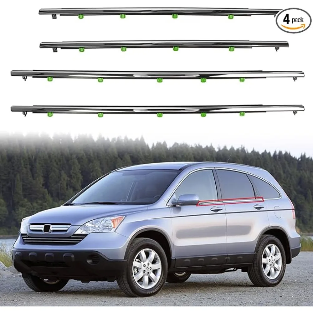 Автомобильный уплотнитель окна 4 шт. для Honda CR-V CRV 2007 2008 2009 2010 2011, молдинг оконного ремня, хромированный уплотнитель двери
Автомобильный уплотнитель окна 4 шт. для Honda CR-V CRV 2007 2008 2009 2010 2011, молдинг оконного ремня, хромированный уплотнитель двери
