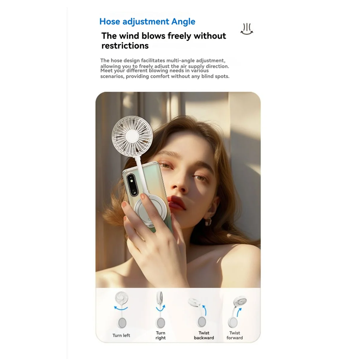 Магнитный USB-вентилятор для сотового телефона, 3-скоростной портативный мини-вентилятор
Магнитный USB-вентилятор для сотового телефона, 3-скоростной портативный мини-вентилятор