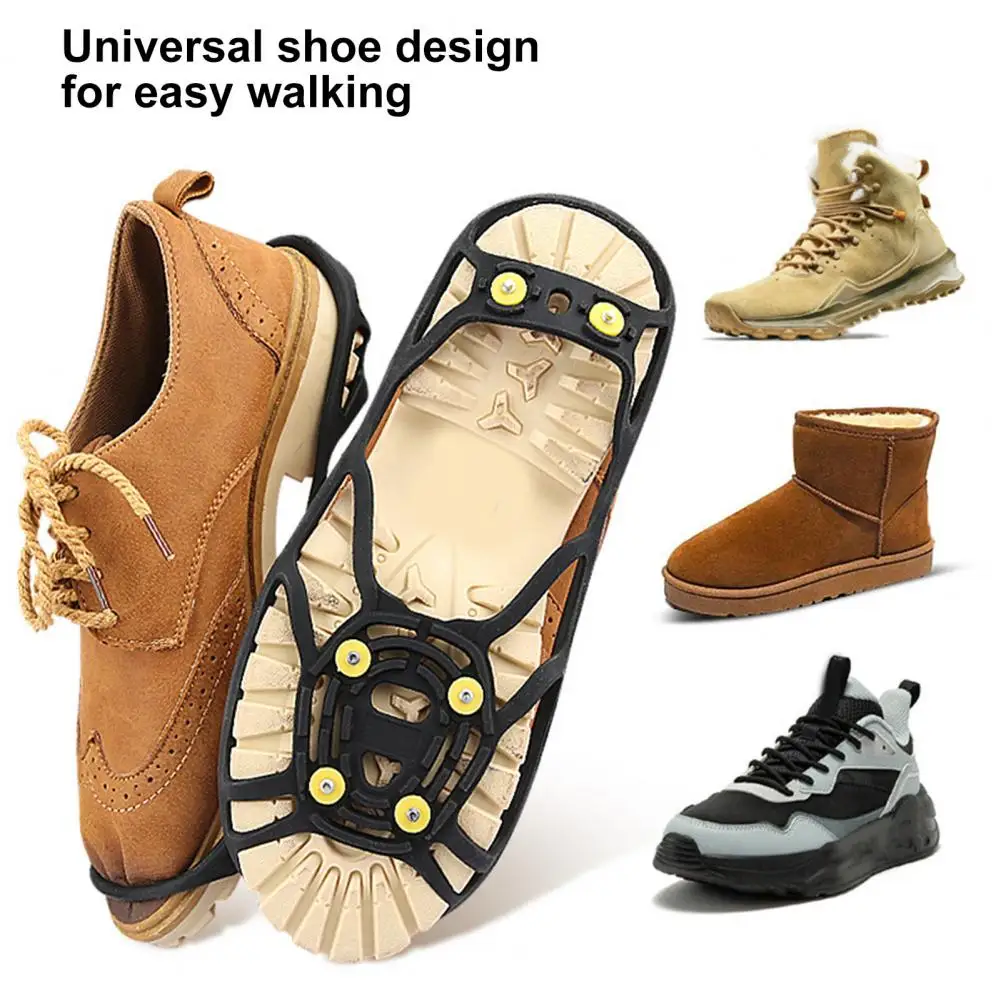 Ice Grip Shoe Covers Steel Studs Ice Traction Cleats for Mountain Climbing Outdoor Walk Anti-skid Shoe Gripper Spikes for Shoes
Ice Grip Shoe Covers Steel Studs Ice Traction Cleats for Mountain Climbing Outdoor Walk Anti-skid Shoe Gripper Spikes for Shoes