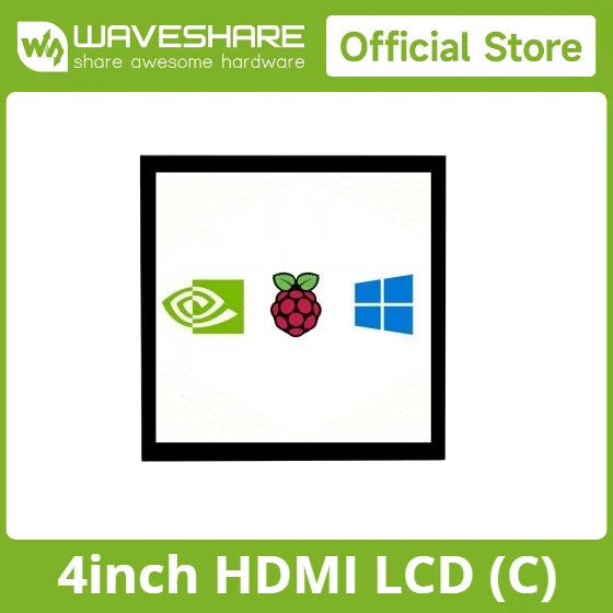 Waveshare 4inch HDMI Capacitive Touch IPS LCD Display (C), 720×720, Fully Laminated Screen
Waveshare 4inch HDMI Capacitive Touch IPS LCD Display (C), 720×720, Fully Laminated Screen