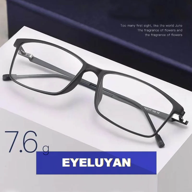 EYELUYAN Unisex Optical Prescription Eyeglass Frames Urltra Light TR90 Myopia Glasses Frame Women and Men Eyewear
EYELUYAN Unisex Optical Prescription Eyeglass Frames Urltra Light TR90 Myopia Glasses Frame Women and Men Eyewear