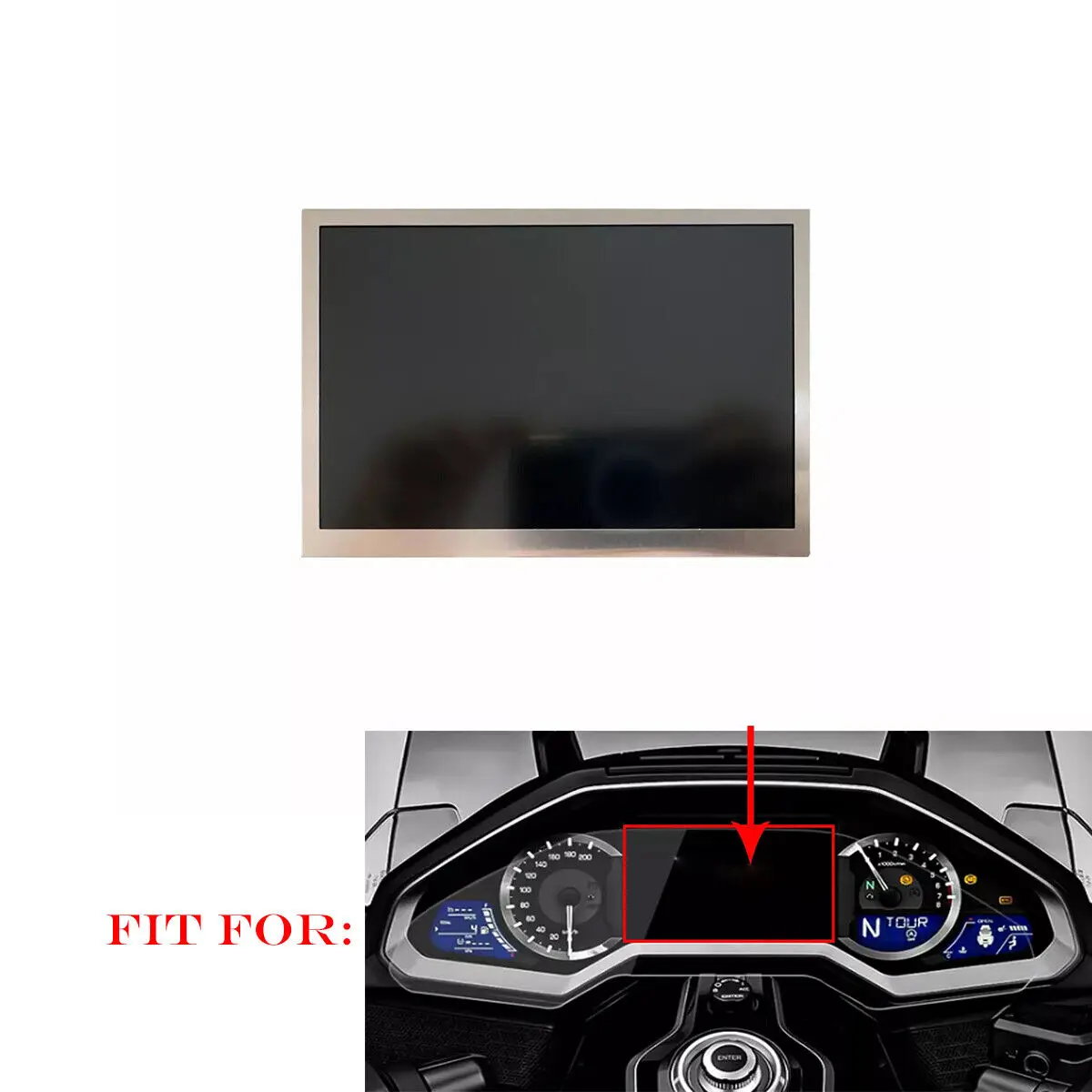 7" Display for Honda GL1800 Gold Wing 2018-2024 Instrument Speedometer Screen Repair Parts
7" Display for Honda GL1800 Gold Wing 2018-2024 Instrument Speedometer Screen Repair Parts