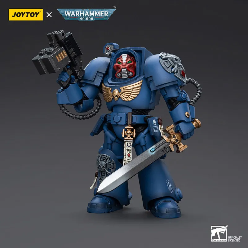 JOYTOYDark Source Warhammer40KSpace Marines Terminator Squad Leader Four-Person Equipped Squad Figures
JOYTOYDark Source Warhammer40KSpace Marines Terminator Squad Leader Four-Person Equipped Squad Figures