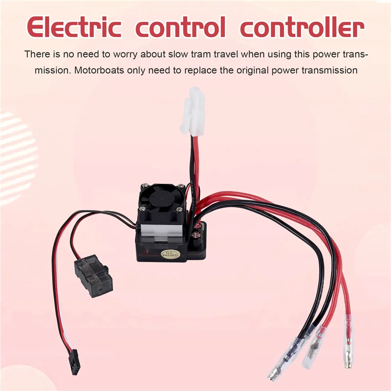 A87I320A 7.2V-16V Bidirectional Brushed ESC Speed Controller For RC Car Truck Boat
A87I320A 7.2V-16V Bidirectional Brushed ESC Speed Controller For RC Car Truck Boat