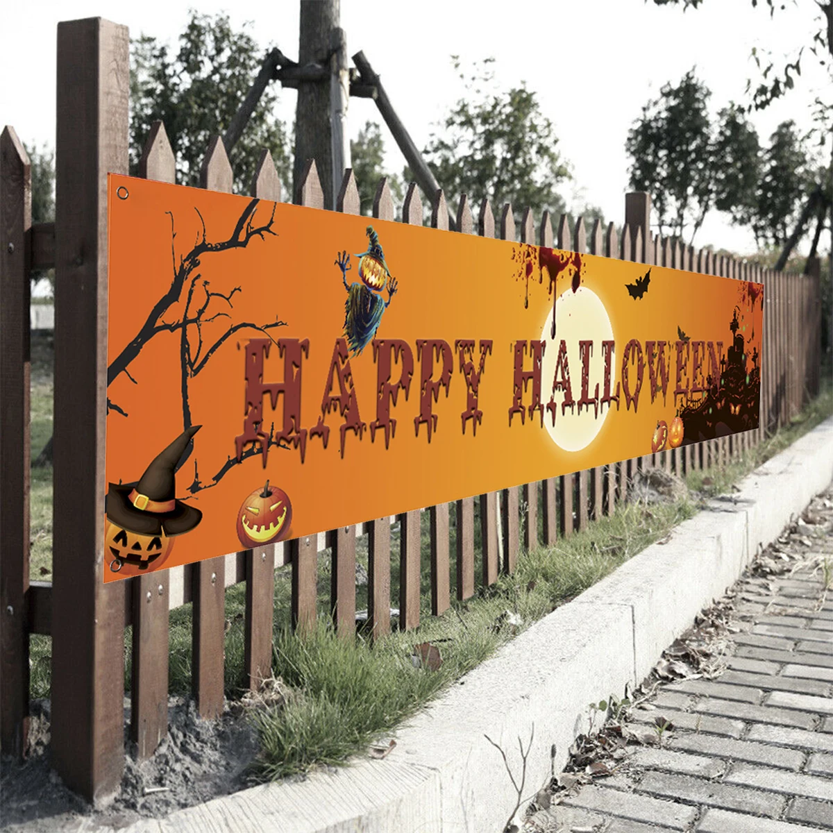 1Pcs Halloween Party Pull-Flag Banners Background Decor Hangings Set Super Spooky Scene For Your Celebration
1Pcs Halloween Party Pull-Flag Banners Background Decor Hangings Set Super Spooky Scene For Your Celebration