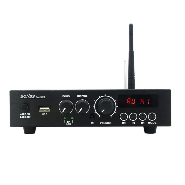 2 Zones USB Blue Tooth 8ohm Sound Equipment/amplifiers/speaker Professional Best Amplifiers for Public Address System
2 Zones USB Blue Tooth 8ohm Sound Equipment/amplifiers/speaker Professional Best Amplifiers for Public Address System