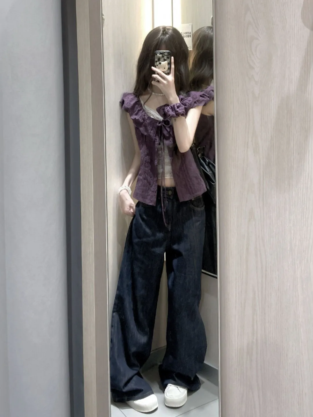 Unique Purple T-Shirt Set Summer Fashionable Small Size Inner Wear Knot Lace Detail Short Sleeve Regular Fit Women'...
Unique Purple T-Shirt Set Summer Fashionable Small Size Inner Wear Knot Lace Detail Short Sleeve Regular Fit Women'...