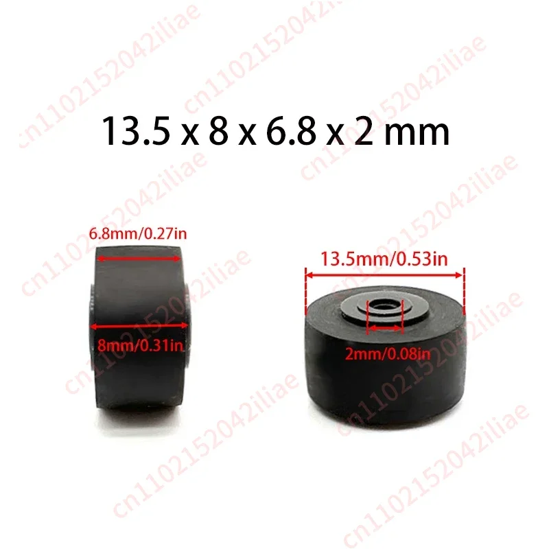 3pcs 13.5x8x6.8x2mm Rubber Tape Roller Recorder, Cassette Player, Audio Card Holder, Dedicated Tape Roller for Movement
3pcs 13.5x8x6.8x2mm Rubber Tape Roller Recorder, Cassette Player, Audio Card Holder, Dedicated Tape Roller for Movement