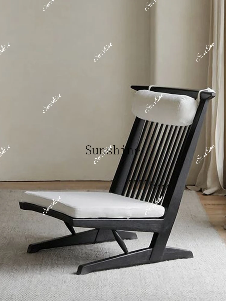 Balcony sofa solid wood leisure chairE
Balcony sofa solid wood leisure chairE