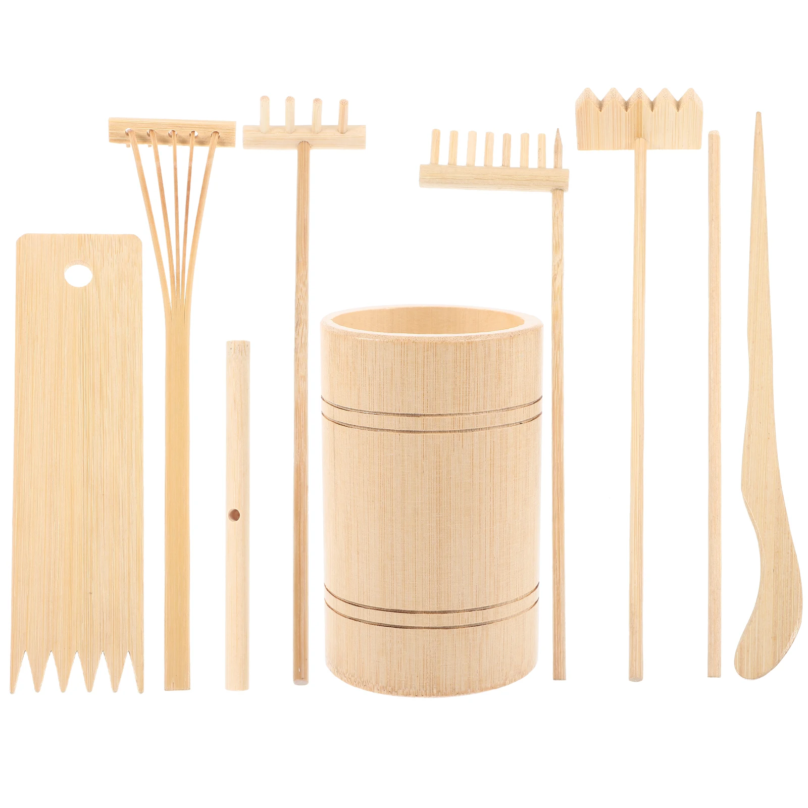 Mini Garden Rake Set Zen Sand Tools Sandbox Decoration Wooden Toys Gifts Lightweight Portable Miniature Crafts
Mini Garden Rake Set Zen Sand Tools Sandbox Decoration Wooden Toys Gifts Lightweight Portable Miniature Crafts