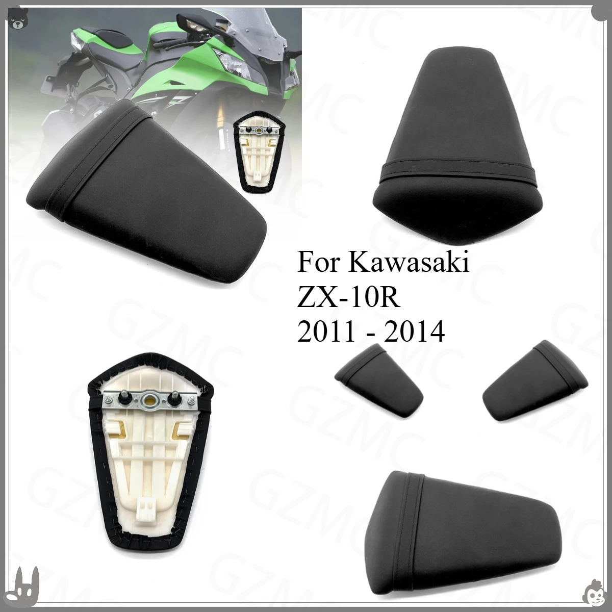 Подушка заднего сиденья мотоцикла для Kawasaki ZX-10R 2011-2014 Подушка заднего сиденья пассажира Подушка сиденья Solo Cover Fit ZX10R
Подушка заднего сиденья мотоцикла для Kawasaki ZX-10R 2011-2014 Подушка заднего сиденья пассажира Подушка сиденья Solo Cover Fit ZX10R