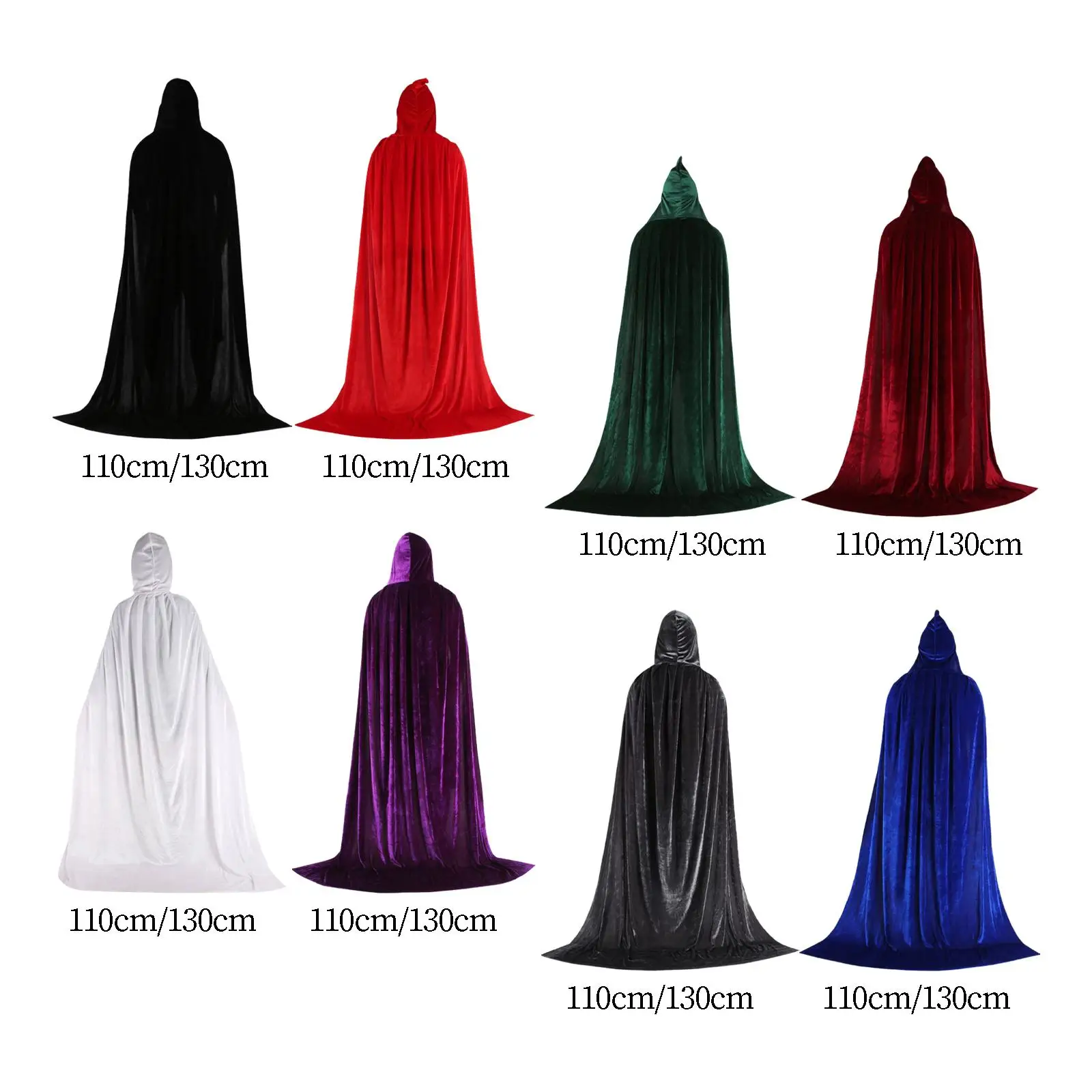 Kids Gothic Velvet Hooded Cloak Robe Cape Warm Cosplay Costume for Halloween Devil Vampire Outfit
Kids Gothic Velvet Hooded Cloak Robe Cape Warm Cosplay Costume for Halloween Devil Vampire Outfit