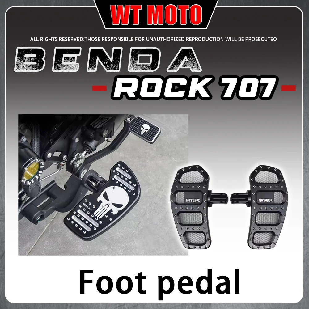 For BENDA ROCK707 707Ultra 707Pro Enlarged Foot Pegs Footrest Pedals For Dark Flag 500 ChinchiIIa 500 Napoleon bob 500
For BENDA ROCK707 707Ultra 707Pro Enlarged Foot Pegs Footrest Pedals For Dark Flag 500 ChinchiIIa 500 Napoleon bob 500