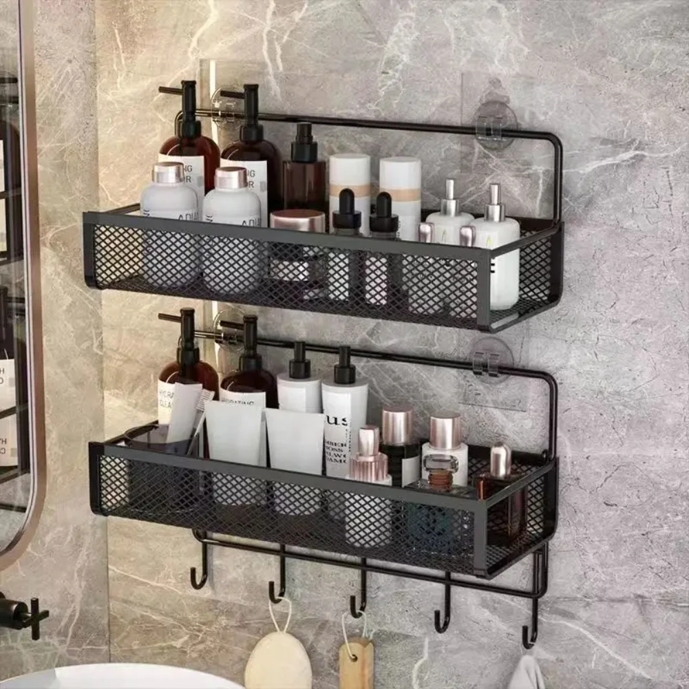 Portable Hanging Wall-mounted Storage Rack No-drilling Bathroom Shelf Garlic Seasoning Organizer Kitchen Storage Basket Moisture
Portable Hanging Wall-mounted Storage Rack No-drilling Bathroom Shelf Garlic Seasoning Organizer Kitchen Storage Basket Moisture