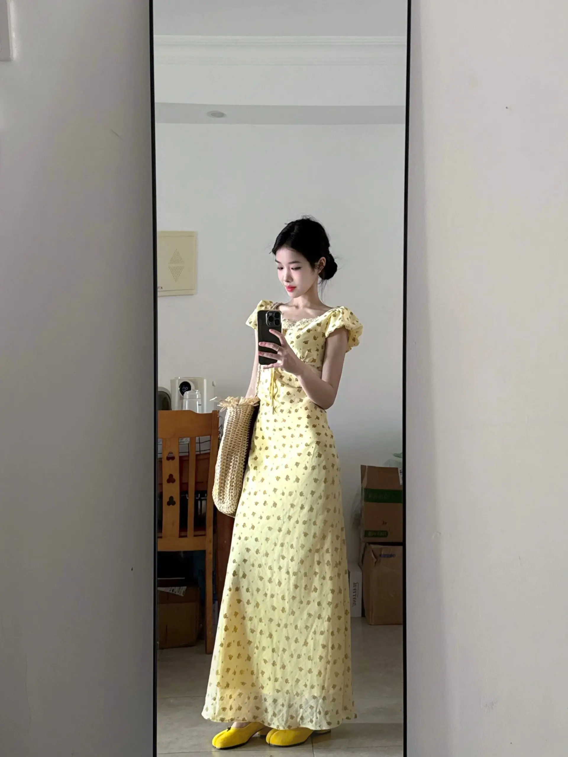 Keni plus Size Floral Print Maxi Dress Women's Summer Beautiful Waist Cinching Long Dress Commuter Style High Waist A-Line Skirt
Keni plus Size Floral Print Maxi Dress Women's Summer Beautiful Waist Cinching Long Dress Commuter Style High Waist A-Line Skirt