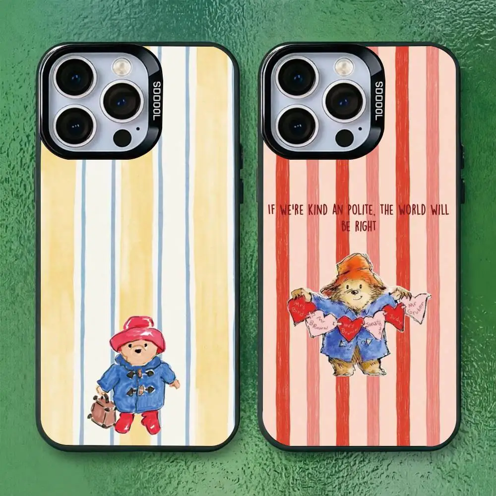 Cartoon Paddingtons Bear Phone Case For iPhone 17,16,15,14,13,12,11 Plus,Pro Max,XS,Colorful Silver Phone case Funda Cover
Cartoon Paddingtons Bear Phone Case For iPhone 17,16,15,14,13,12,11 Plus,Pro Max,XS,Colorful Silver Phone case Funda Cover