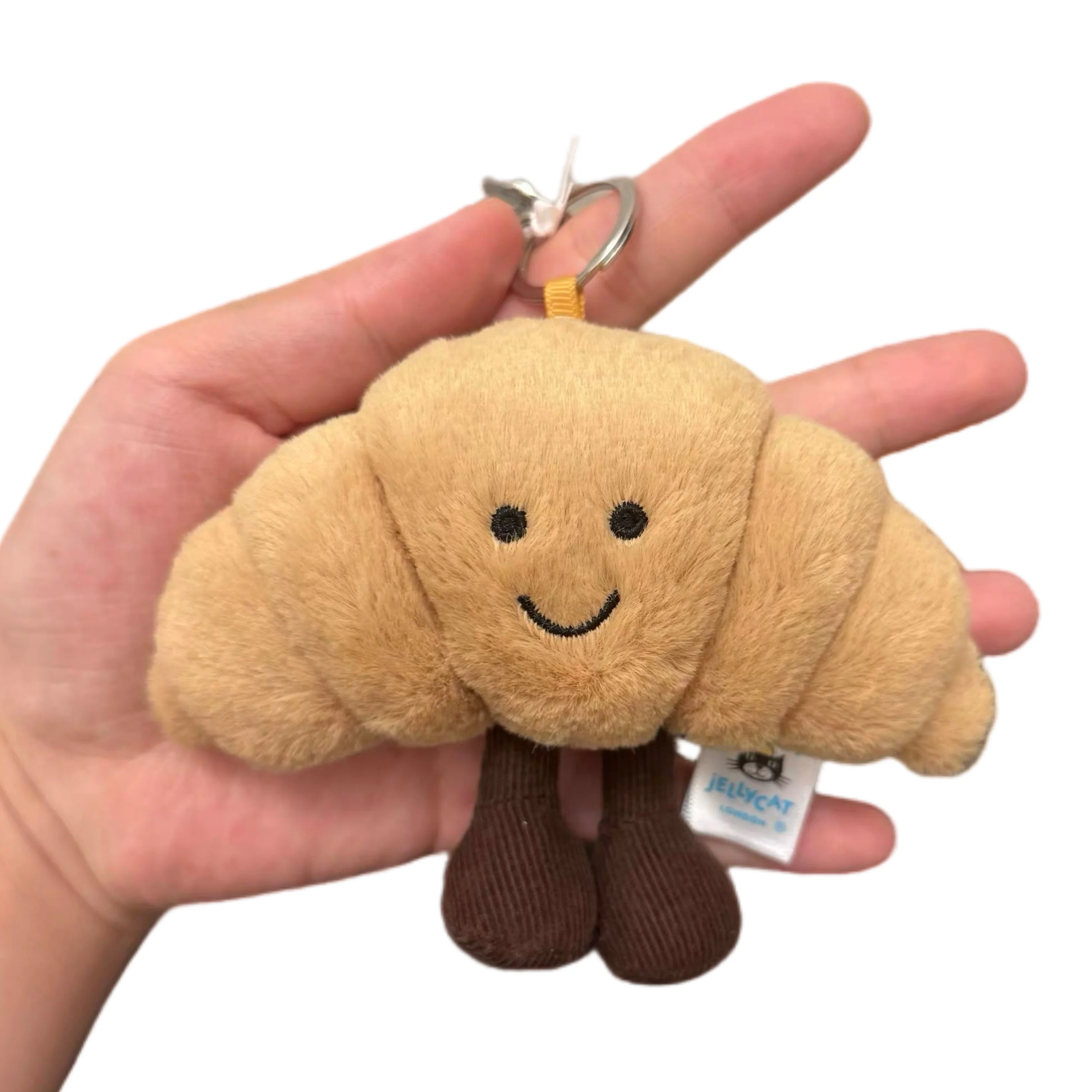 JC 10cm Kawaii Smiley Plush Keychain Croissant Charms Soft Stuffed Animal Accessories for Bags/Keys Special Gift For Kids Adults
JC 10cm Kawaii Smiley Plush Keychain Croissant Charms Soft Stuffed Animal Accessories for Bags/Keys Special Gift For Kids Adults