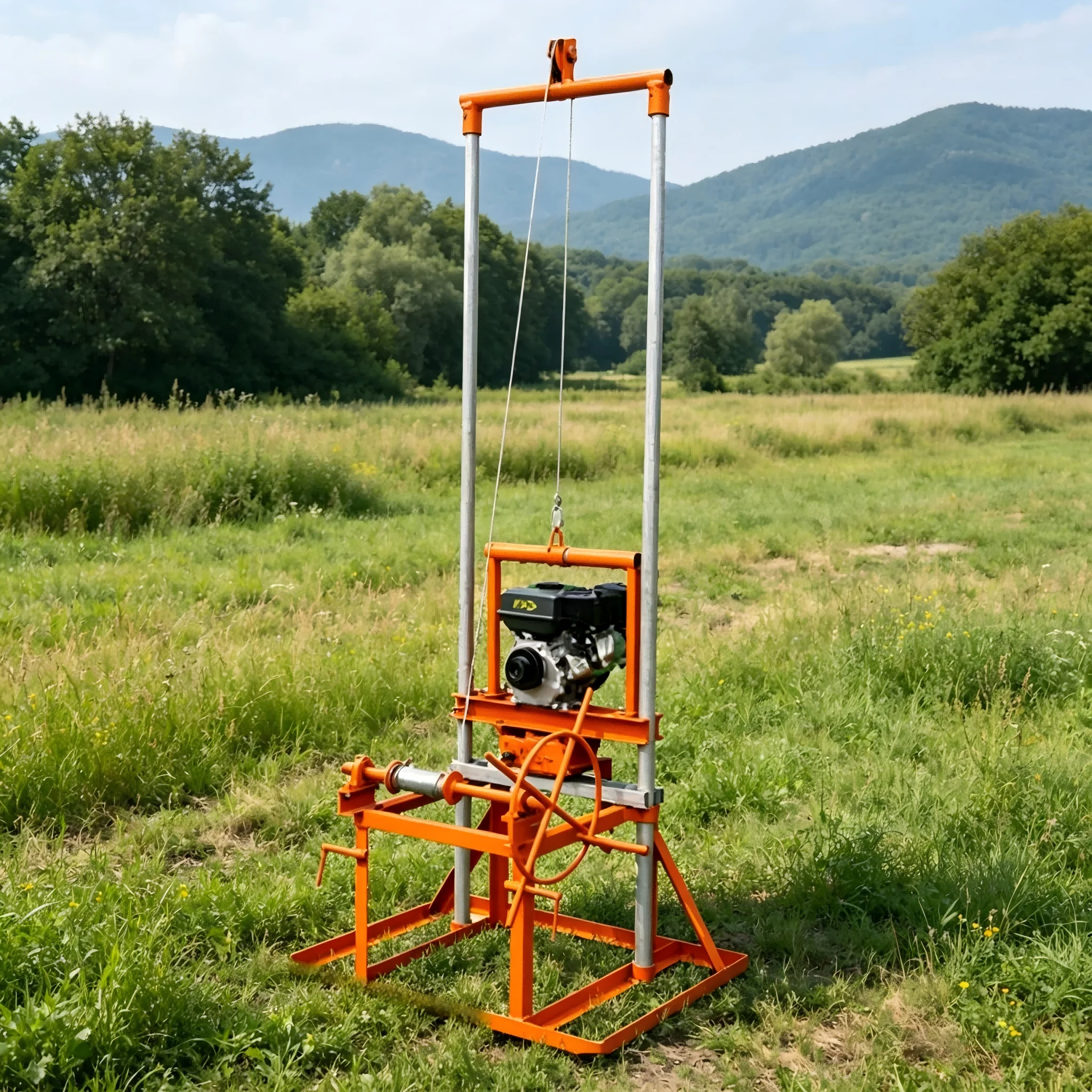 Customized High-Quality Rotary Water Well Drilling Equipment 80m Agricultural Rig for Sale
Customized High-Quality Rotary Water Well Drilling Equipment 80m Agricultural Rig for Sale