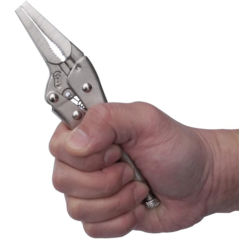 2PCS 9.5+6.5 inch Long Nose Locking Pliers Toughbuilt Multitool Labor-saving Pliers Welding Clamp Suitable for Car Repair Tools
2PCS 9.5+6.5 inch Long Nose Locking Pliers Toughbuilt Multitool Labor-saving Pliers Welding Clamp Suitable for Car Repair Tools