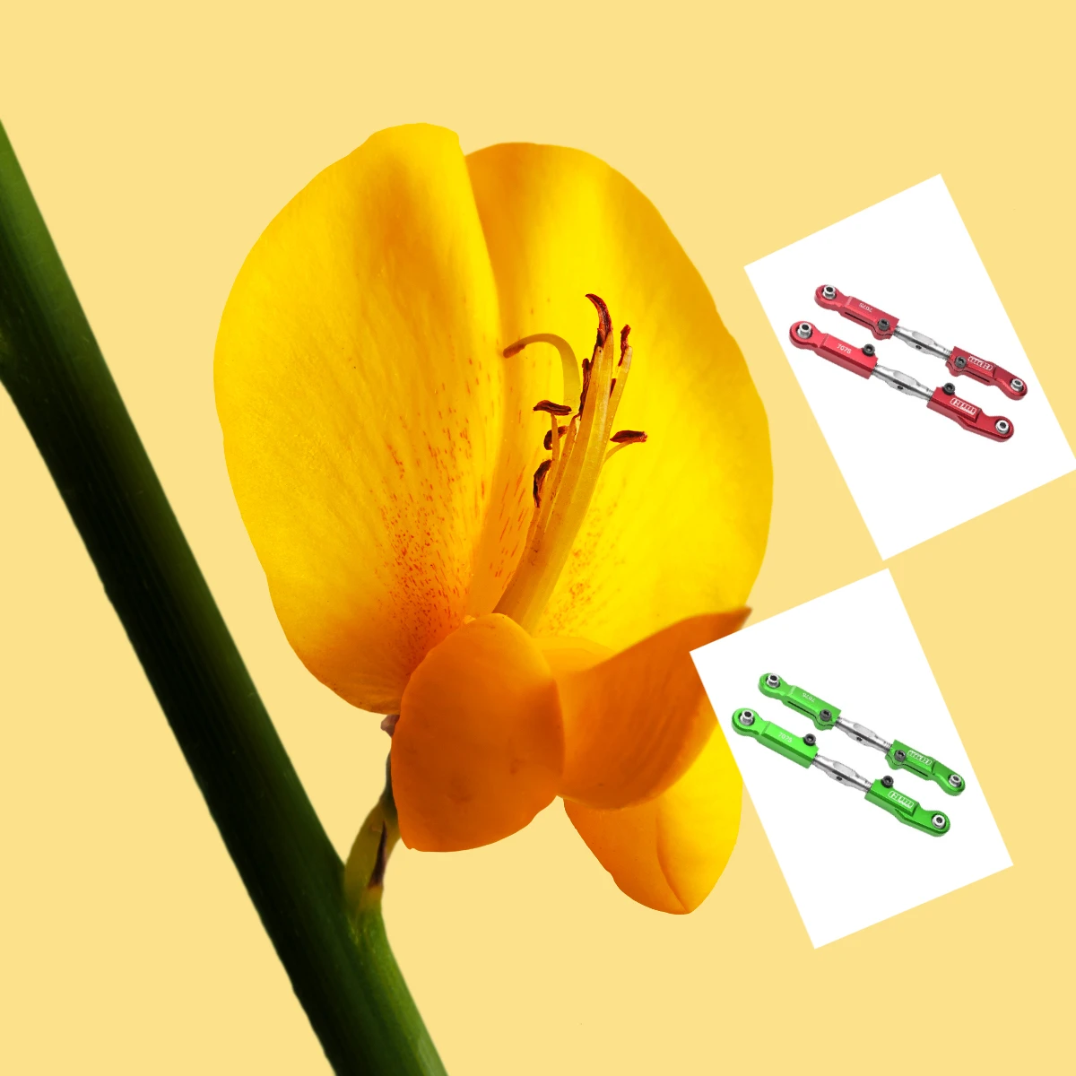 GPM Aluminum 7075+Stainless Steel Rear Camber Links For ARRMA 1/7 Mojave 6S Blx ARA106058T1/T2
GPM Aluminum 7075+Stainless Steel Rear Camber Links For ARRMA 1/7 Mojave 6S Blx ARA106058T1/T2