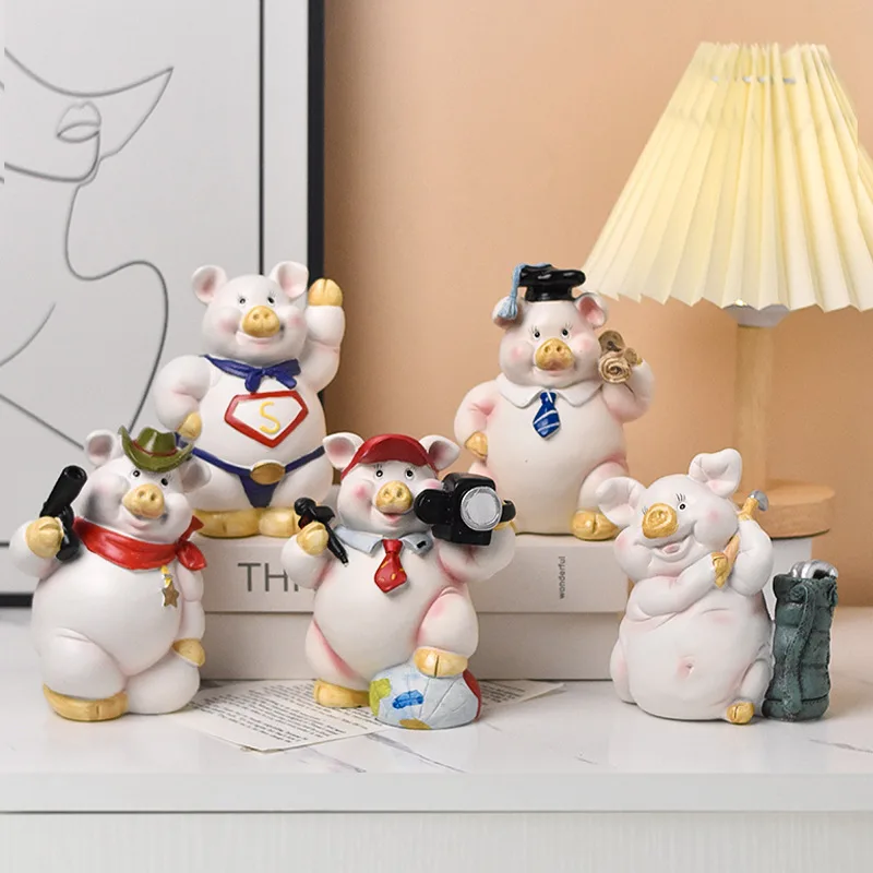 Piggy bank: Cute and healing piggy handicrafts, children's birthday gift figurines and decorations
Piggy bank: Cute and healing piggy handicrafts, children's birthday gift figurines and decorations