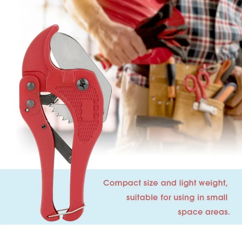 Portable Pipe Cutter Plastic Polythene PVC Pipe Rubber Neoprene Hose Cutter Steel Blade
Portable Pipe Cutter Plastic Polythene PVC Pipe Rubber Neoprene Hose Cutter Steel Blade