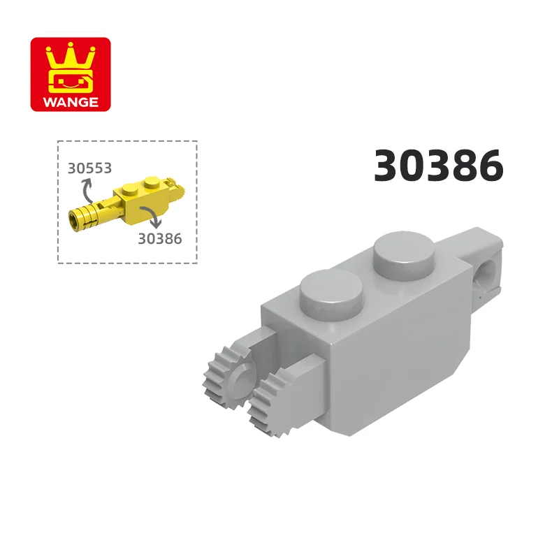 Wange 30386 100g/100Pcs Hinge Blocks on Both Sides Moc Color Buckle Accessories Compatible Bricks DIY Children Toy Building
Wange 30386 100g/100Pcs Hinge Blocks on Both Sides Moc Color Buckle Accessories Compatible Bricks DIY Children Toy Building