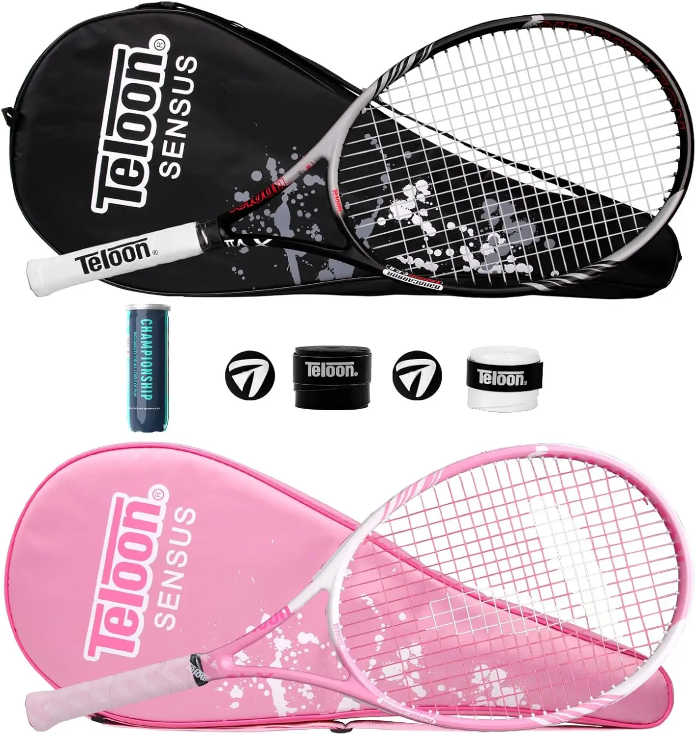 Adult Tennis Rackets Set of 2, 27-inch Recreational Racquet for Men, Women, College Students & Beginners
Adult Tennis Rackets Set of 2, 27-inch Recreational Racquet for Men, Women, College Students & Beginners