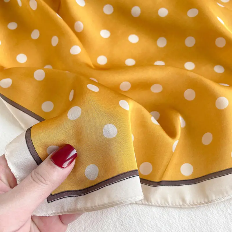 Square Scarf Women Polka Dot Square Scarf Silk Like Lightweight Fashion Shawl Wrap Hijab Bandana Hair Accessory Gift
Square Scarf Women Polka Dot Square Scarf Silk Like Lightweight Fashion Shawl Wrap Hijab Bandana Hair Accessory Gift