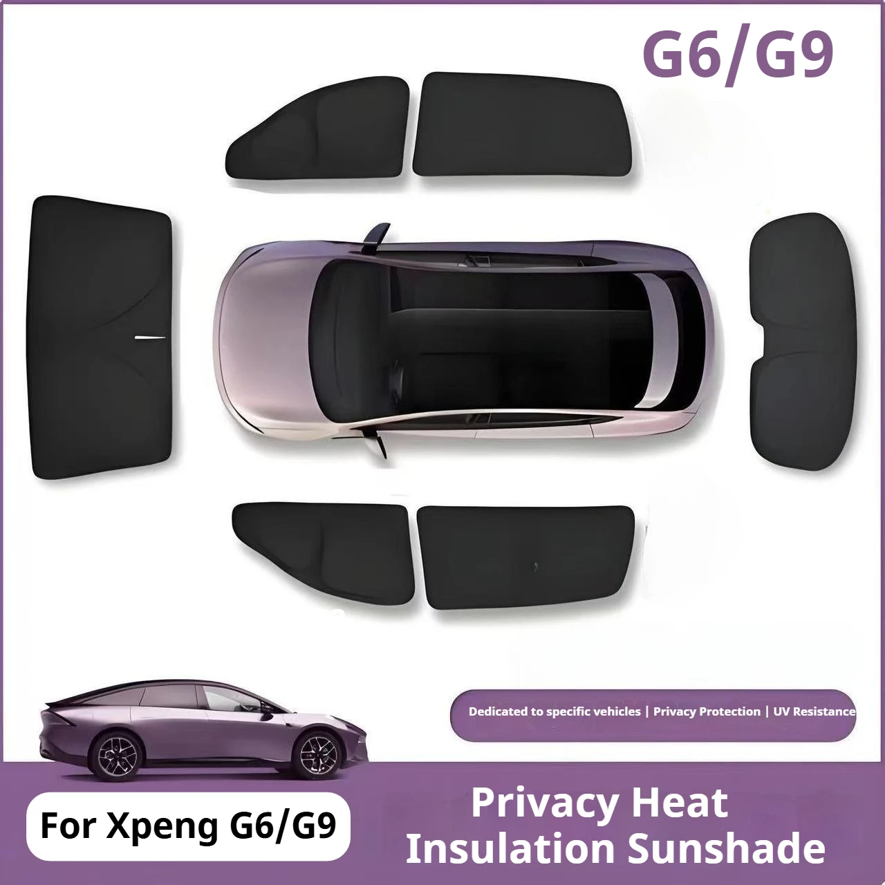 For XPENG G6 G9 Car Window Sunshade Heat Insulation UV Protection Full Blackout Privacy Sun Visor Car Interior Accessories
For XPENG G6 G9 Car Window Sunshade Heat Insulation UV Protection Full Blackout Privacy Sun Visor Car Interior Accessories
