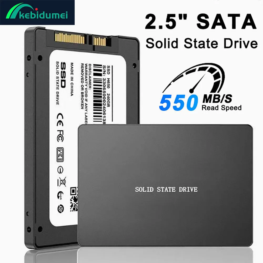 2,5-дюймовый SATA III 3.0 SSD 128 ГБ 256 ГБ 512 ГБ 1 ТБ Внутренний твердотельный накопитель 6 Гбит/с 550 МБ/с Скорость жесткого диска для ПК, ноутбуков, настольных компьютеров
2,5-дюймовый SATA III 3.0 SSD 128 ГБ 256 ГБ 512 ГБ 1 ТБ Внутренний твердотельный накопитель 6 Гбит/с 550 МБ/с Скорость жесткого диска для ПК, ноутбуков, настольных компьютеров