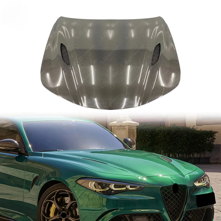 Высококачественный капот двигателя из углеродного волокна для Alfa Romeo Giulia, автозапчасти, капот автомобиля
Высококачественный капот двигателя из углеродного волокна для Alfa Romeo Giulia, автозапчасти, капот автомобиля