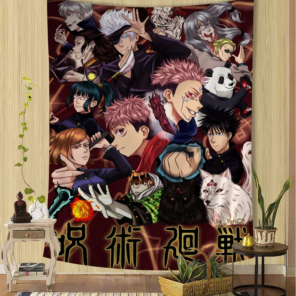 Jujutsu Kaisen Suguru Geto, красочный винтажный гобелен, настенный домашний декор, коврики для общежитий и спальни
Jujutsu Kaisen Suguru Geto, красочный винтажный гобелен, настенный домашний декор, коврики для общежитий и спальни