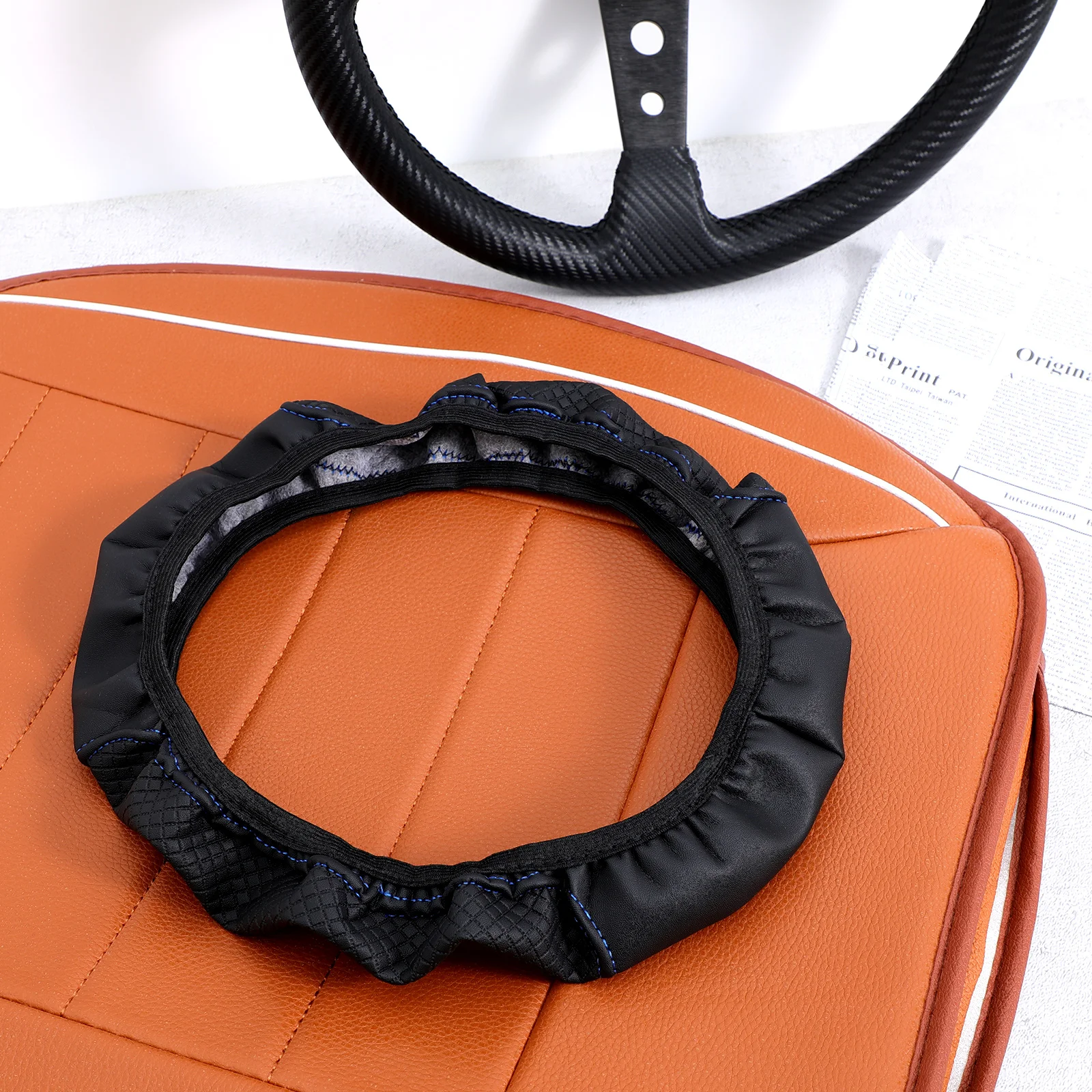 Nonslip Wheel Cover Stretchy Universal Car Steering Cover All Season Comfortable Auto Steering Sleeve Car Interior Accessory For
Nonslip Wheel Cover Stretchy Universal Car Steering Cover All Season Comfortable Auto Steering Sleeve Car Interior Accessory For