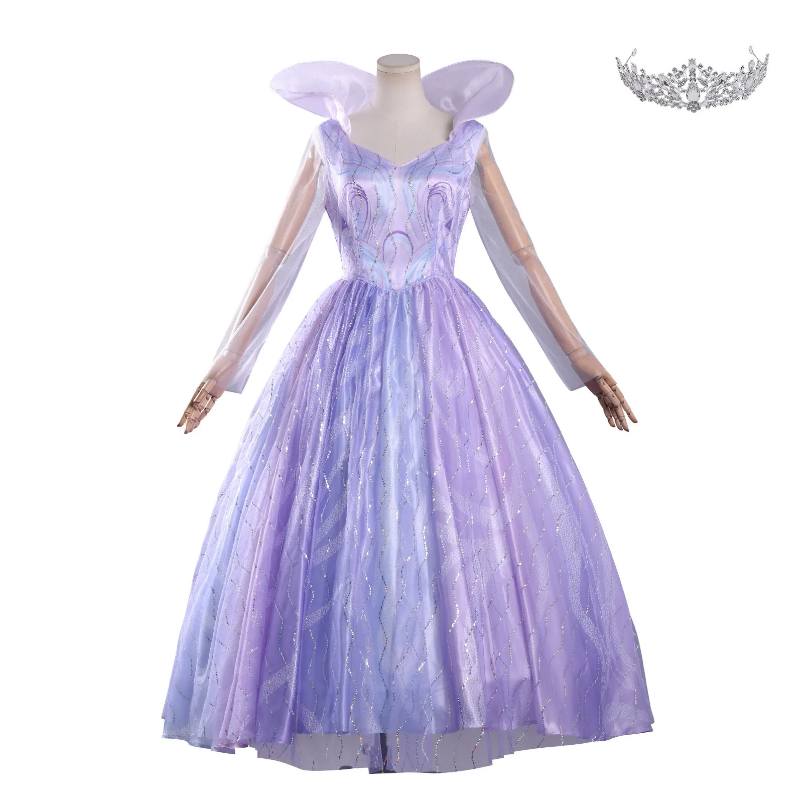 Anime Glinda Cosplay Costume Woman Dress Crown Outfits For Halloween Carnival Party Cosplay Costume Women Sexy Evening dress
Anime Glinda Cosplay Costume Woman Dress Crown Outfits For Halloween Carnival Party Cosplay Costume Women Sexy Evening dress