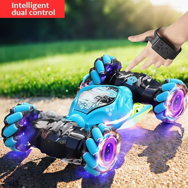 New 4WD RC Car Climbing Stunt LED Electric Cars Gesture Induction Deformation Twist Remote Controlled Car Electronic Toys Gifts
New 4WD RC Car Climbing Stunt LED Electric Cars Gesture Induction Deformation Twist Remote Controlled Car Electronic Toys Gifts