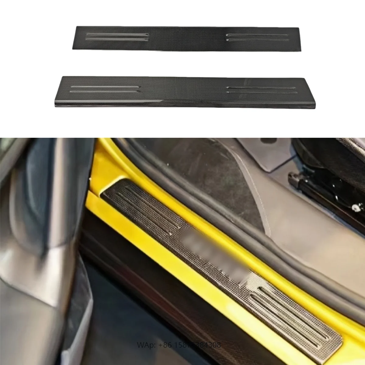 High Quality OEM Style Dry Carbon Fiber Welcome Pedal Threshold Strip Suitable for SF90
High Quality OEM Style Dry Carbon Fiber Welcome Pedal Threshold Strip Suitable for SF90