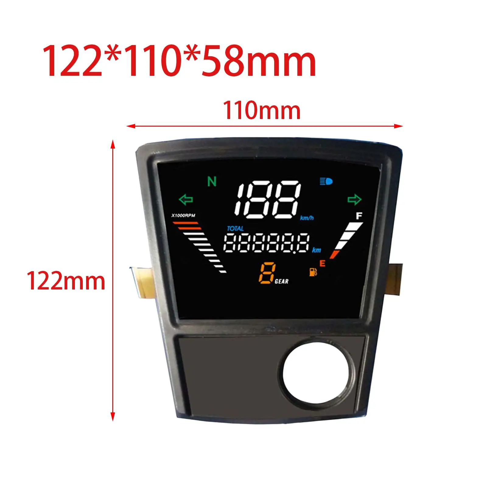 Motorcycle Speedometer Oil Level Meter Gauge for C70 GB0J Repair Refit
Motorcycle Speedometer Oil Level Meter Gauge for C70 GB0J Repair Refit