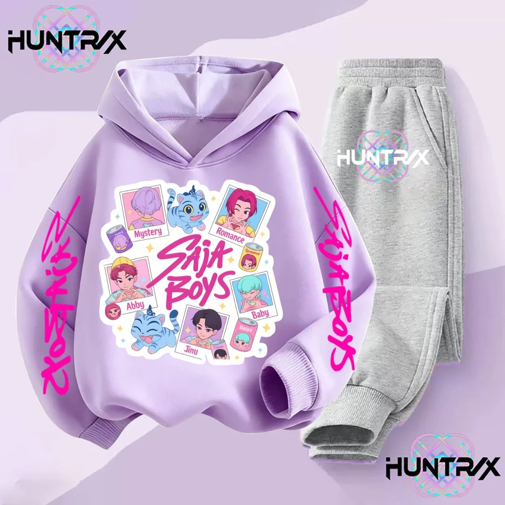 Kids Cartoon Long Sleeve Hoodie and Pants 2pcs Set Toddler Baby Girls Boys Outfit Boutique Clothing Suit KPop Demon Hunters
Kids Cartoon Long Sleeve Hoodie and Pants 2pcs Set Toddler Baby Girls Boys Outfit Boutique Clothing Suit KPop Demon Hunters