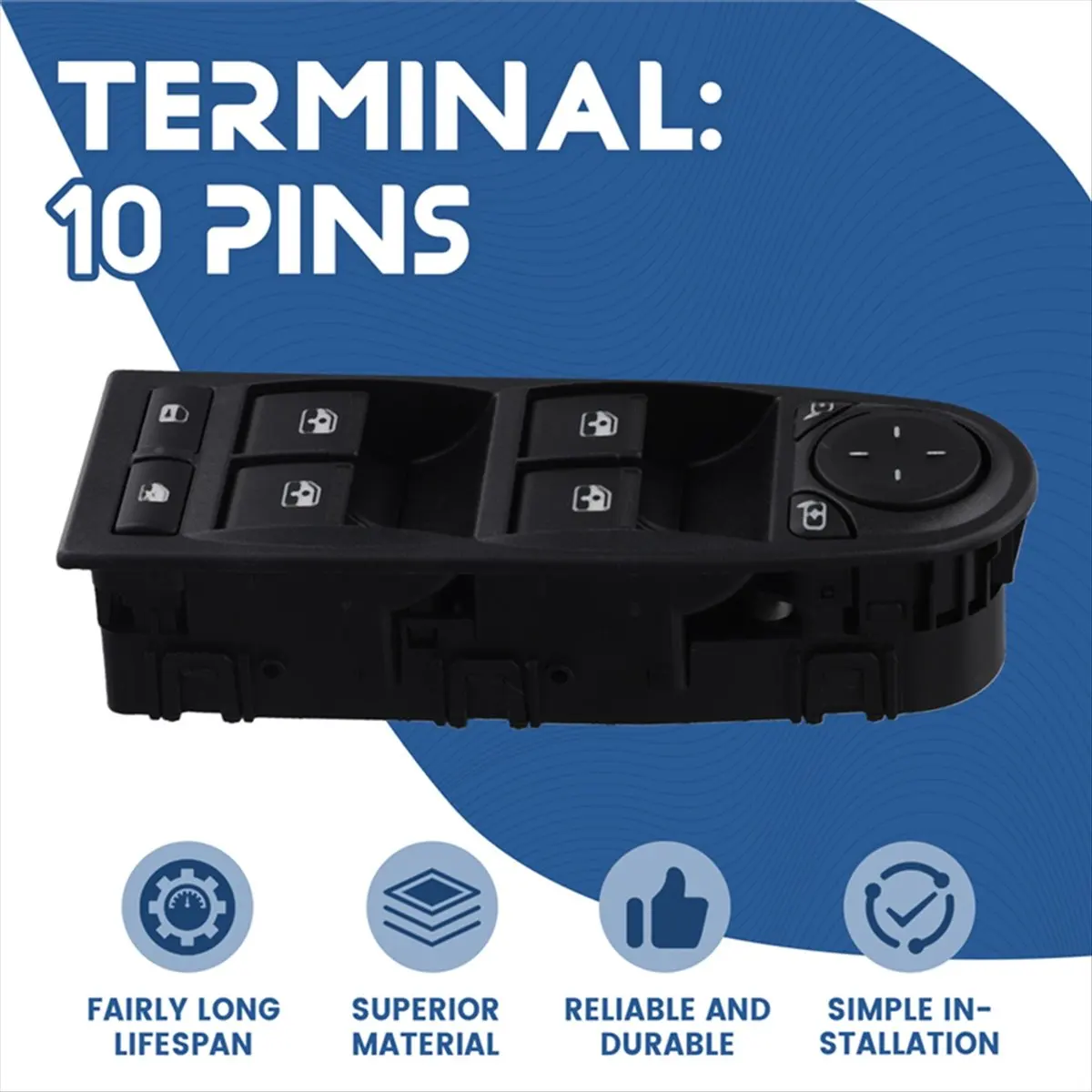 #42Q Automotive Parts & Accessories,Electric Window Switches for UAZ Patriot Driver Door Module (Black)
#42Q Automotive Parts & Accessories,Electric Window Switches for UAZ Patriot Driver Door Module (Black)