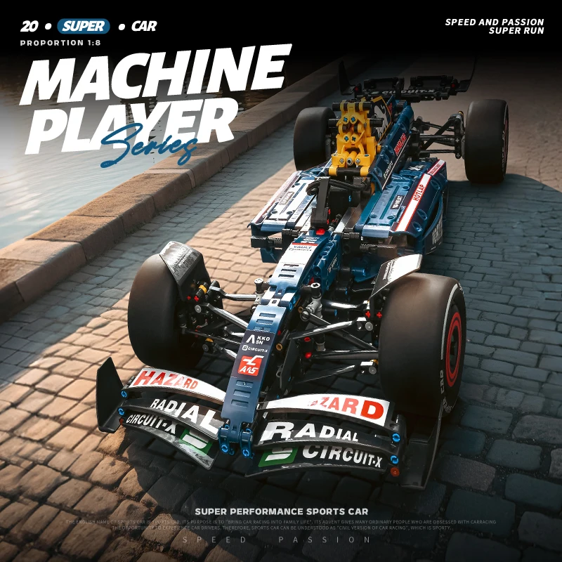 2026 New Technology 1:8 Scale Car Building Set - MOC Super Car Model Assembly Toy - Birthday Gift
2026 New Technology 1:8 Scale Car Building Set - MOC Super Car Model Assembly Toy - Birthday Gift