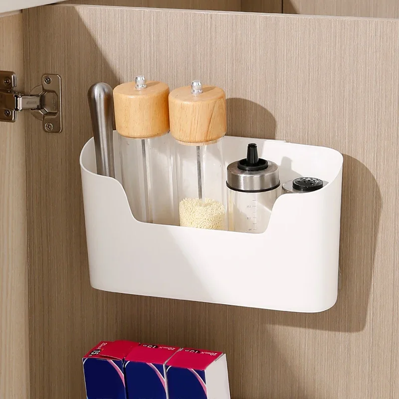 Kitchen Wall-mounted Adhesive Storage Rack Multifunctional Cabinet Door Storage Box Under Sink Drawer Shelf Bathroom Organizer
Kitchen Wall-mounted Adhesive Storage Rack Multifunctional Cabinet Door Storage Box Under Sink Drawer Shelf Bathroom Organizer