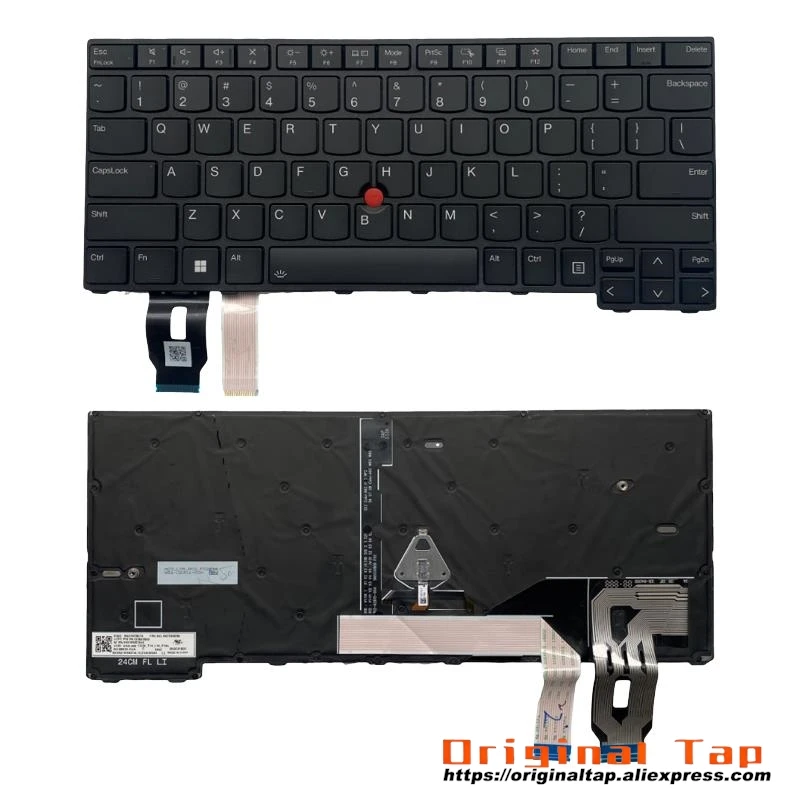 US English Backlit Keyboard for Lenovo Thinkpad L14 T14 P14s Gen 5 5N21M38521 5N21M38296 5N21M37895 5N21M38124 SN21M38503 SN21M3
US English Backlit Keyboard for Lenovo Thinkpad L14 T14 P14s Gen 5 5N21M38521 5N21M38296 5N21M37895 5N21M38124 SN21M38503 SN21M3