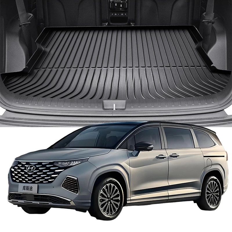 Upgrade TPE Car Rear Trunk Mats Storage Pads Cargo Tray Dustproof Waterproof Protecion Cushion For Hyundai Kusto Custo 2017-2024
Upgrade TPE Car Rear Trunk Mats Storage Pads Cargo Tray Dustproof Waterproof Protecion Cushion For Hyundai Kusto Custo 2017-2024