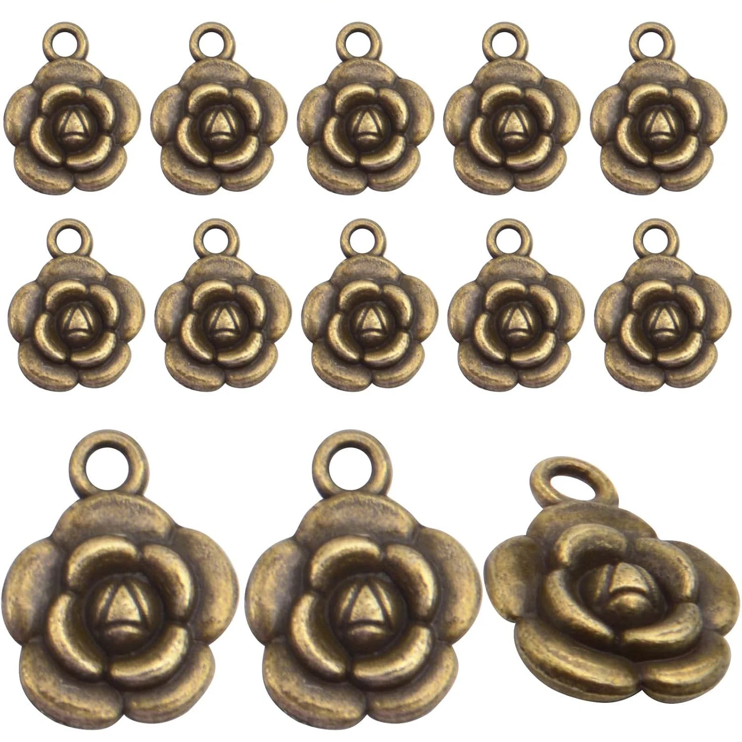 60 шт. подвесок-шармов в форме розы, бусины-шармы в виде цветов, материалы для рукоделия, для изготовления ювелирных изделий, ожерелий, серег, браслетов своими руками
60 шт. подвесок-шармов в форме розы, бусины-шармы в виде цветов, материалы для рукоделия, для изготовления ювелирных изделий, ожерелий, серег, браслетов своими руками