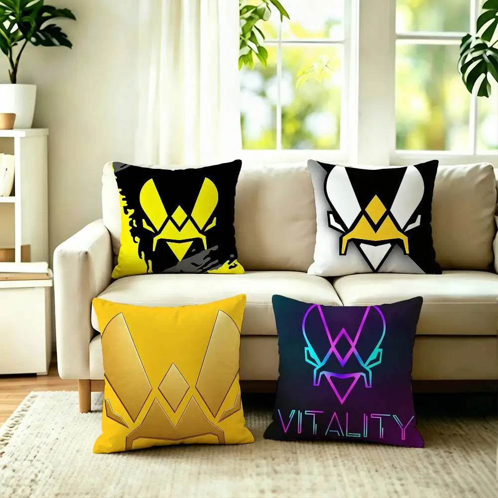 The Game CS2 Team V-Vitality Pillow Case Square Double-Sided Sofa Cushion Cover Bedroom Bedside Pillow
The Game CS2 Team V-Vitality Pillow Case Square Double-Sided Sofa Cushion Cover Bedroom Bedside Pillow