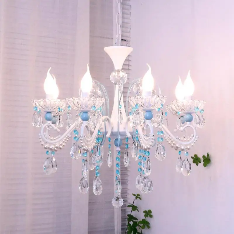 French Pastoral Crystal Chandelier led pendant hanging light for Dining Room parlor Children's lamp Luxury led wedding droplight
French Pastoral Crystal Chandelier led pendant hanging light for Dining Room parlor Children's lamp Luxury led wedding droplight
